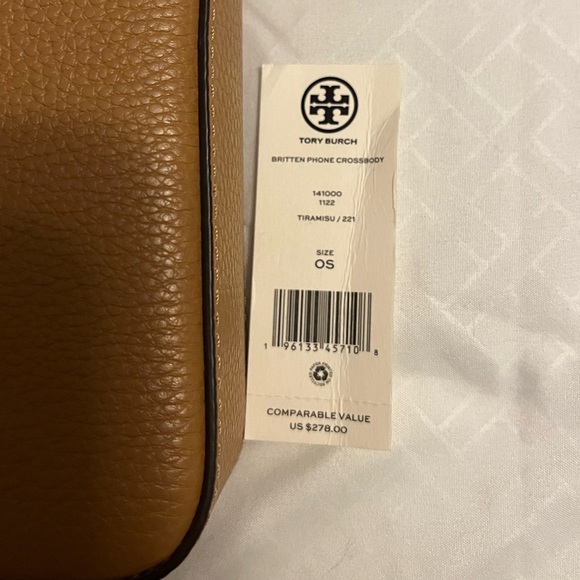 🧡 Tory Burch Britten Phone Crossbody - Picture 10 of 10